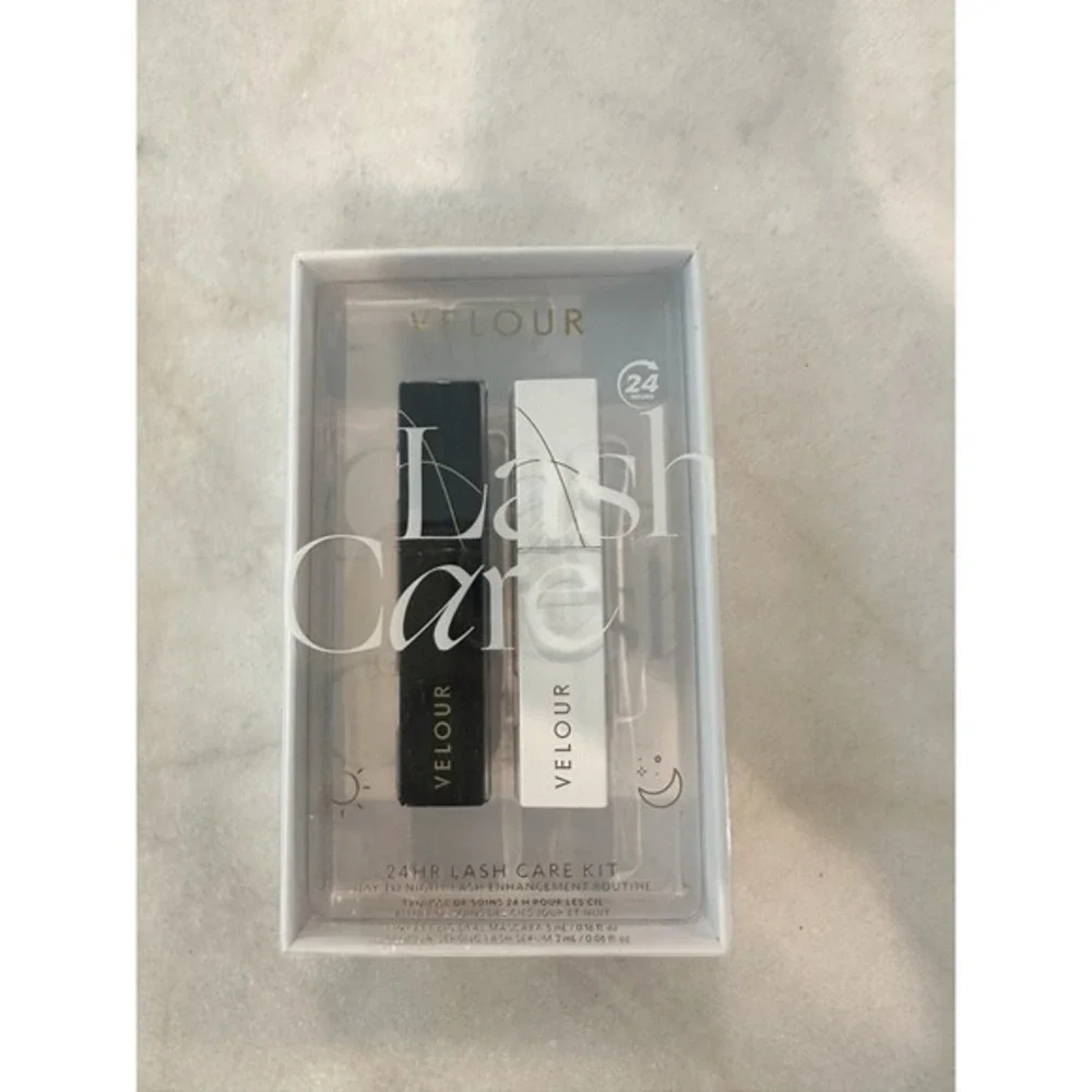 Velour 24HR Lash Care Kit Lash Long & Strong Serum & Pretty Big Deal Mascara NIB